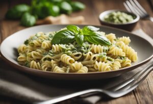 is pesto pasta healthy
